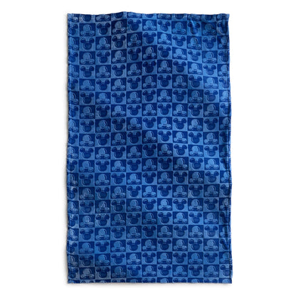 Disney Mickey Mouse Head Throw Blanket-Super Sonic-Image 1-Vera Bradley