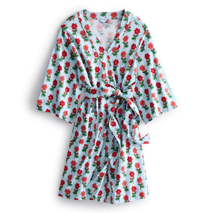 Disney Knit Robe-Mickey Meadow Ditsy-Image 1-Vera Bradley