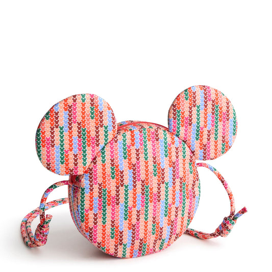 Disney Mickey Mouse Crossbody-Mickey Meadow Stripe-Image 1-Vera Bradley