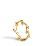Vine Ring-Satin Gold-Image 1-Vera Bradley