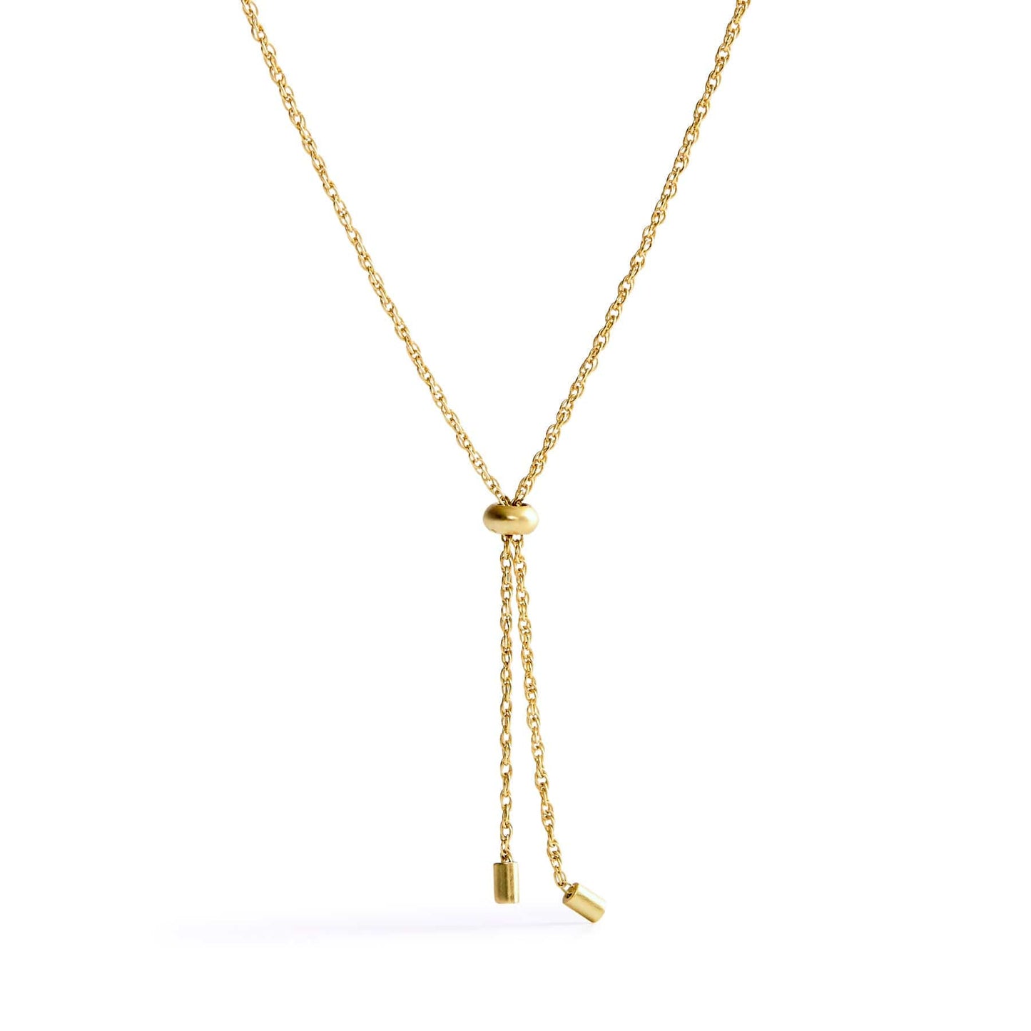 Slide Lariat Necklace-Satin Gold-Image 1-Vera Bradley